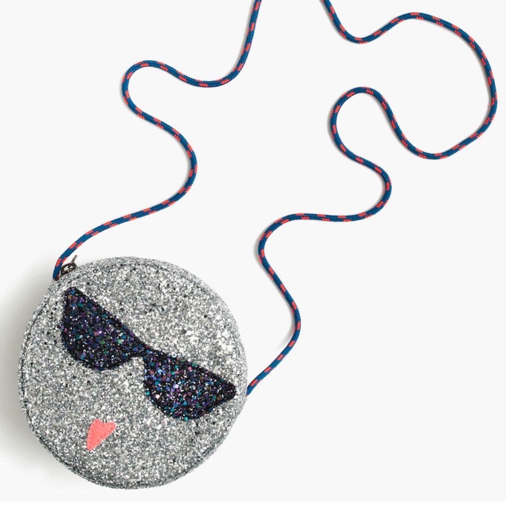 Crewcuts glitter bag GUC